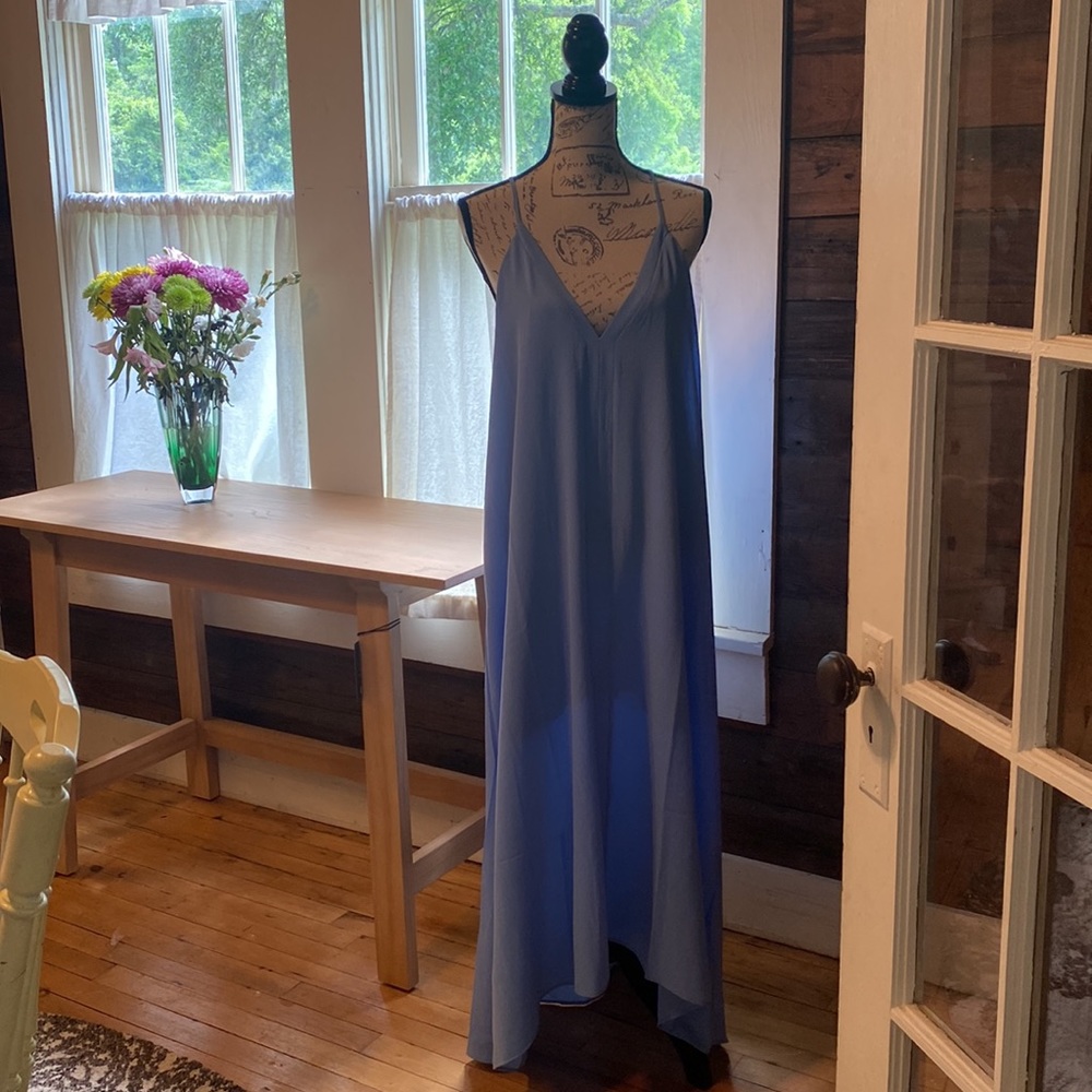 Forever 21 blue maxi dress